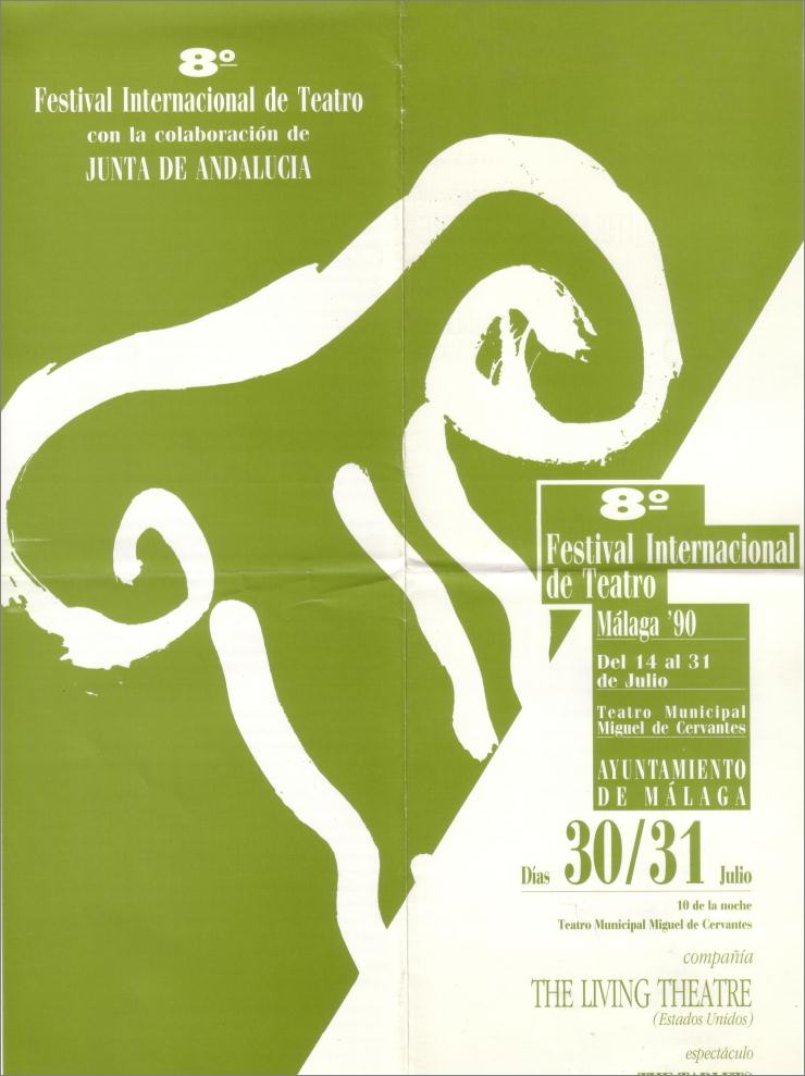 1990 european tour malaga flyer