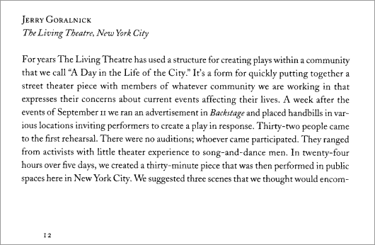 2001-09-11 yale drama article 1