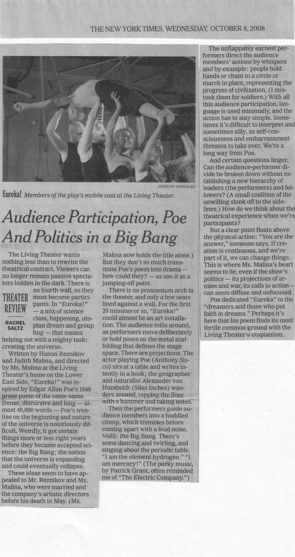 Eureka NY Times