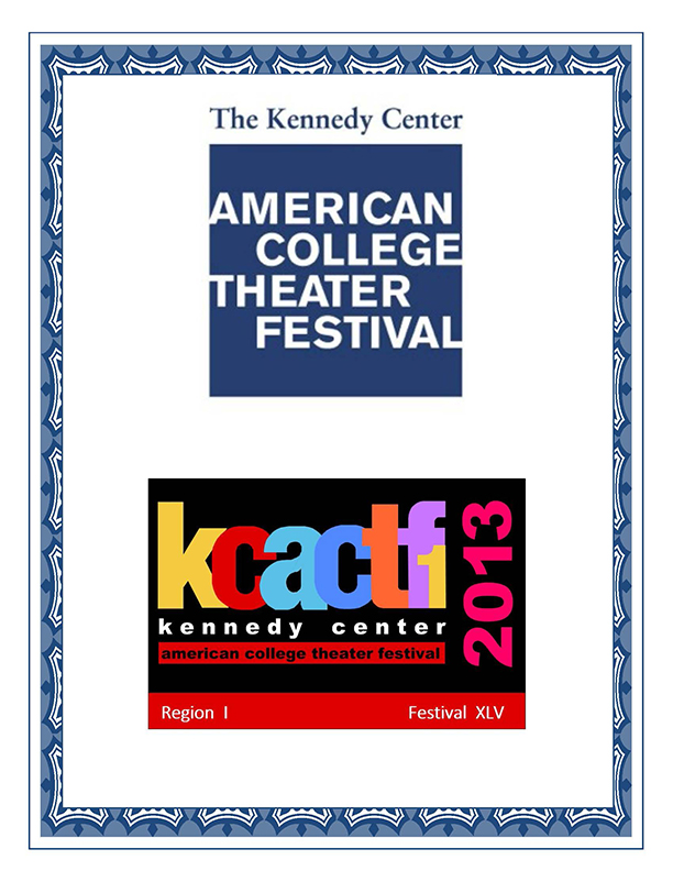 Kennedy Center ACTF Program January 2013, p. 1