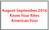 Know Your Rights American Tour