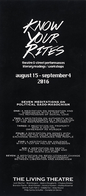 Know Your Rites Postcard (Front)
