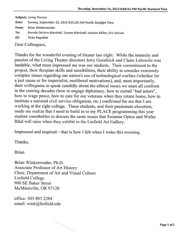 Linfield Email Review