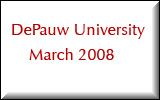 DEPAUW button