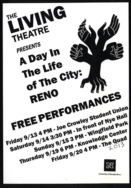 University of Nevada, Reno January 2013 Flyer