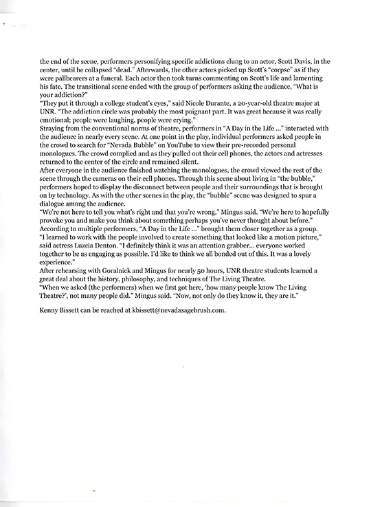 University of Nevada/Reno Review Page 2